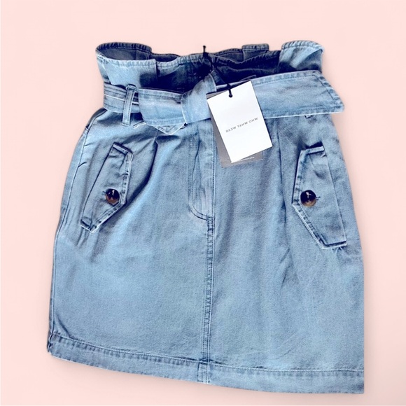 Who What Wear Dresses & Skirts - Who What Wear Denim Skirt with Belt